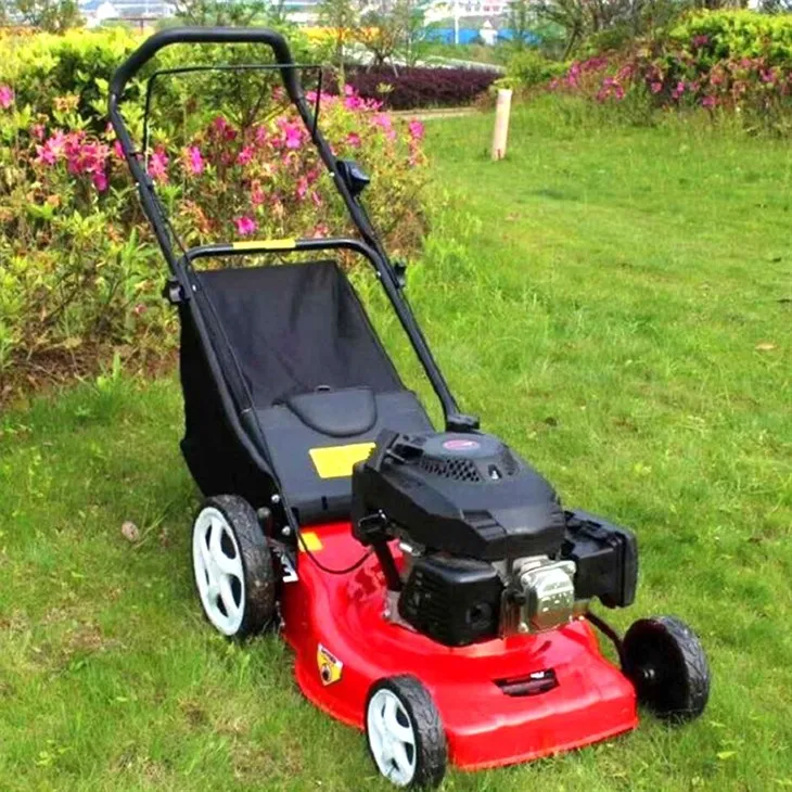 20 inch 105cc hand push gasoline lawn mower